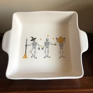 Rae Dunn Skeletons Baking Pan